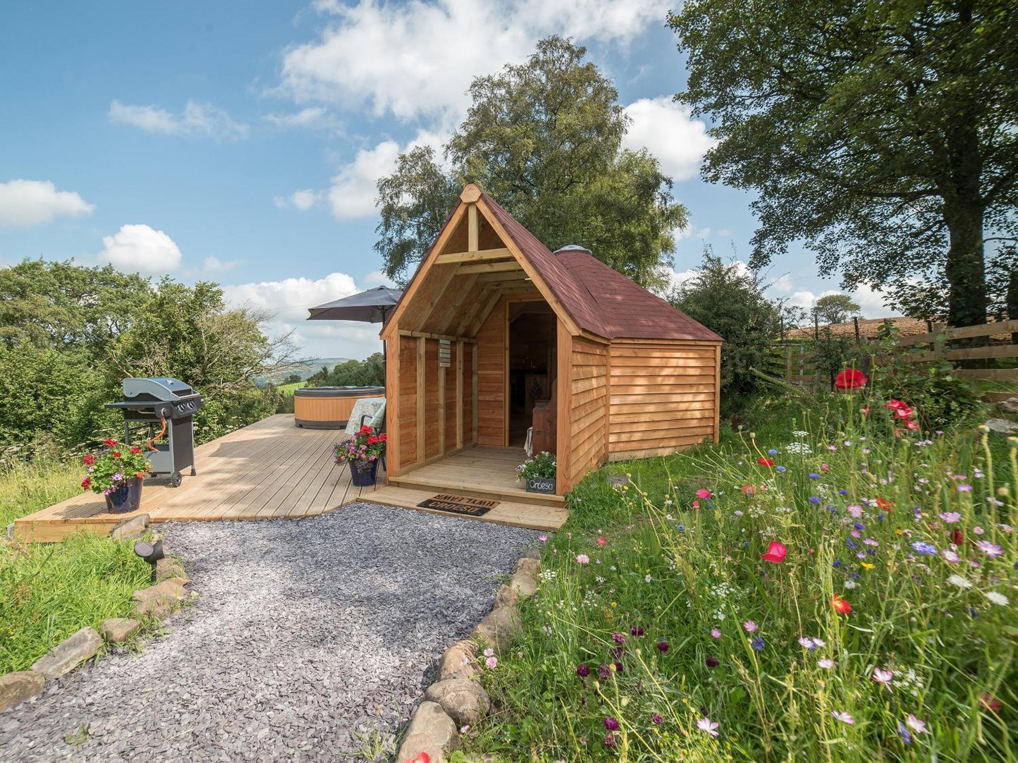 Villa Dol Y Mynydd The Mountain Meadow-Qu7521 Llangerniew Exterior foto